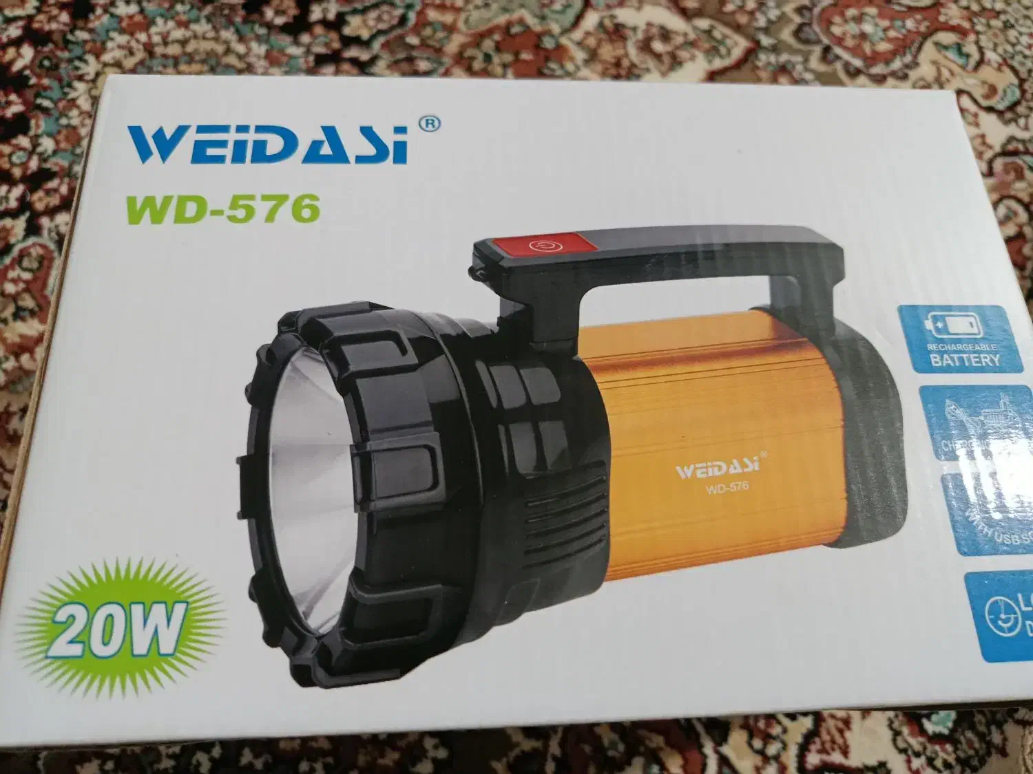 نور افکن دستی ویداسی مدل WD 576|کوهنوردی و کمپینگ|اهواز, کمپلو جنوبی|دیوار
