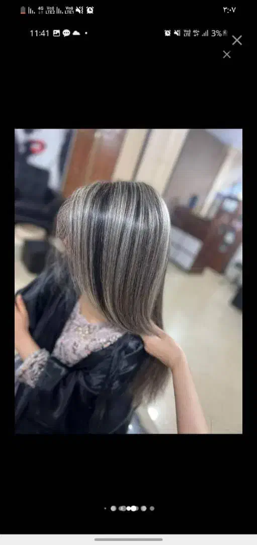 مدل کراتین و پروتئین تخصصی و درمانی و رنگ و لایت|خدمات آرایشگری و زیبایی|قدس, شهر‌قدس|دیوار