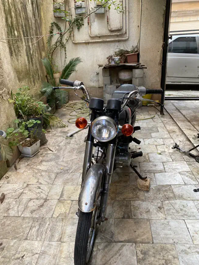 موتور هندا استارتی ۱۲۵ مزایده|موتورسیکلت|رشت, استادسرا|دیوار