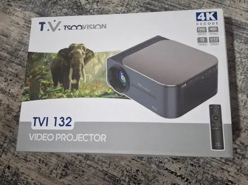 ویدئو پروژکتور هوشمند تسکوویژن مدل TSCO TVI 132|تلویزیون و پروژکتور|لواسان, |دیوار