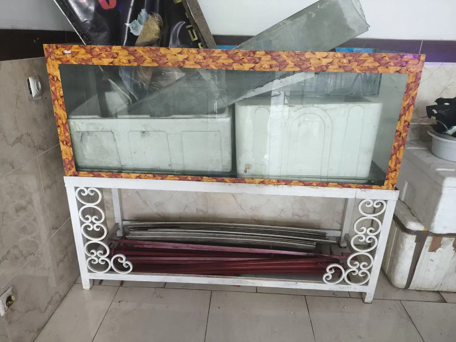 فروش چندین آکواریوم زیر قیمت|ماهی|قائم‌شهر, |دیوار