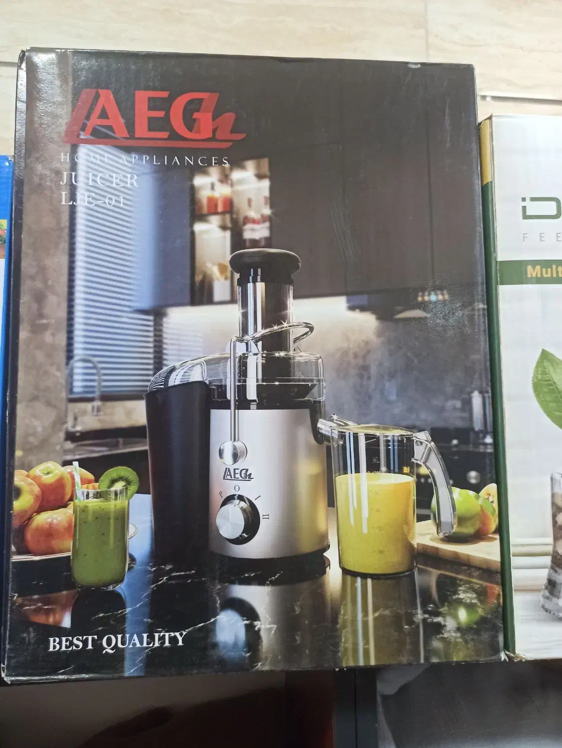 آبمیوه گیری AEG(نو)|آبمیوه‌گیر و آب‌مرکبات‌گیر|قزوین, |دیوار