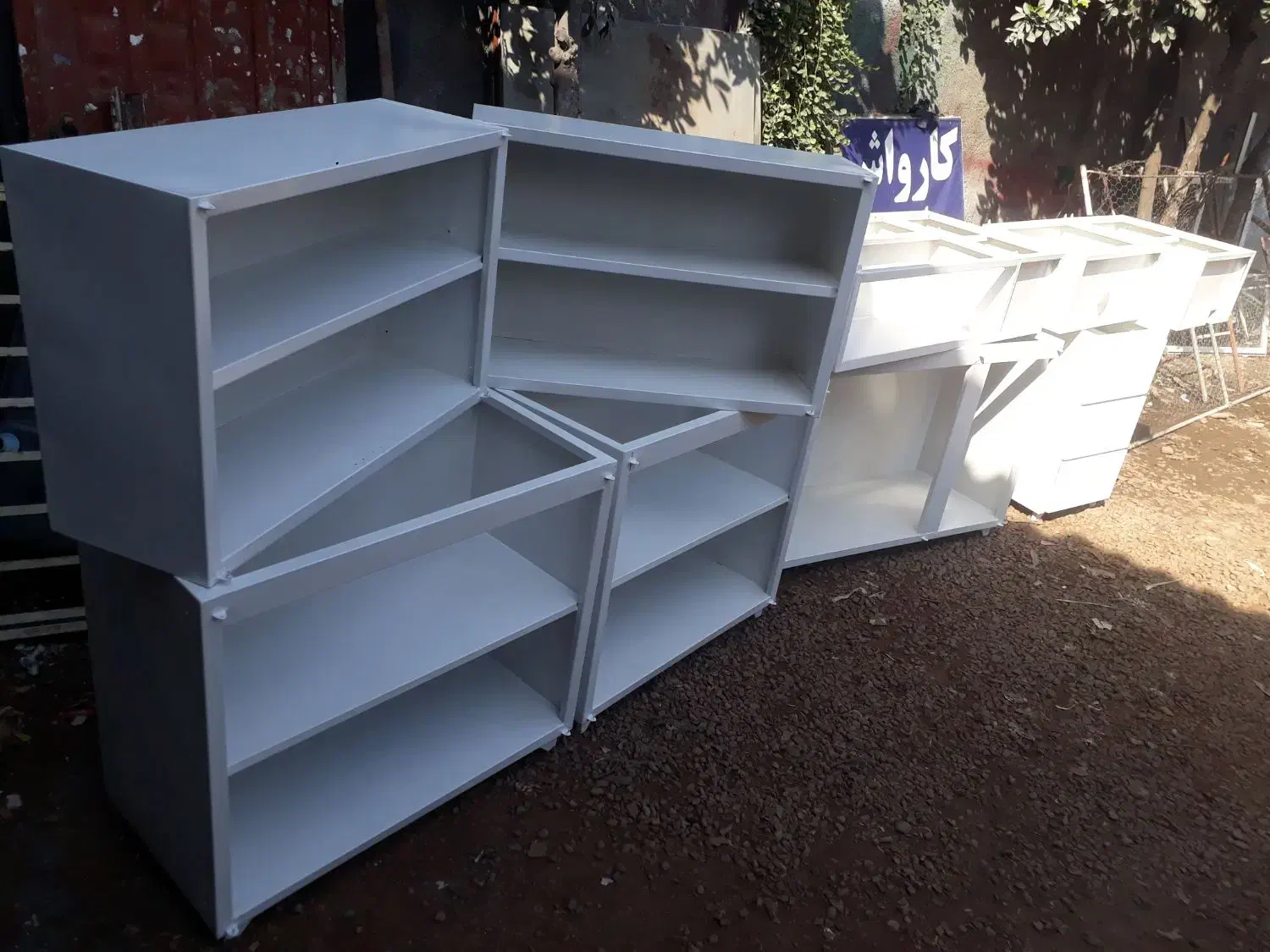 رنگ کوره ای کابینت و قطعات فلزی|خدمات پیشه و مهارت|گرگان, |دیوار