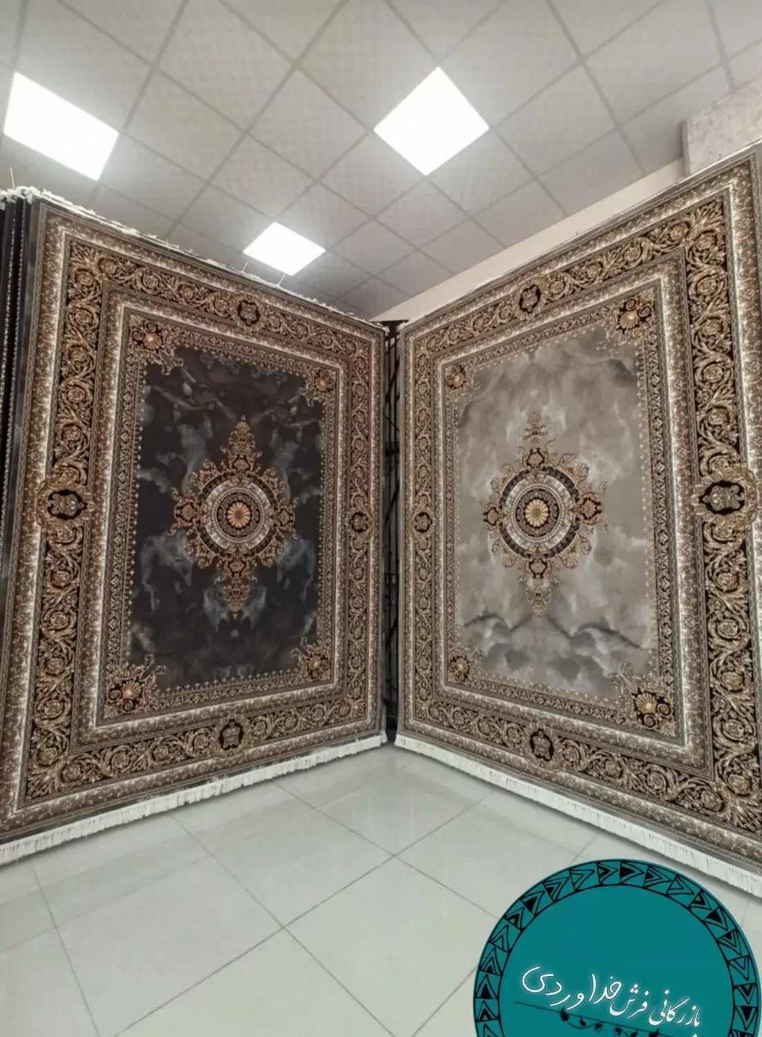 *آوازه بهار*(کاشان)|فرش|کرمان, |دیوار