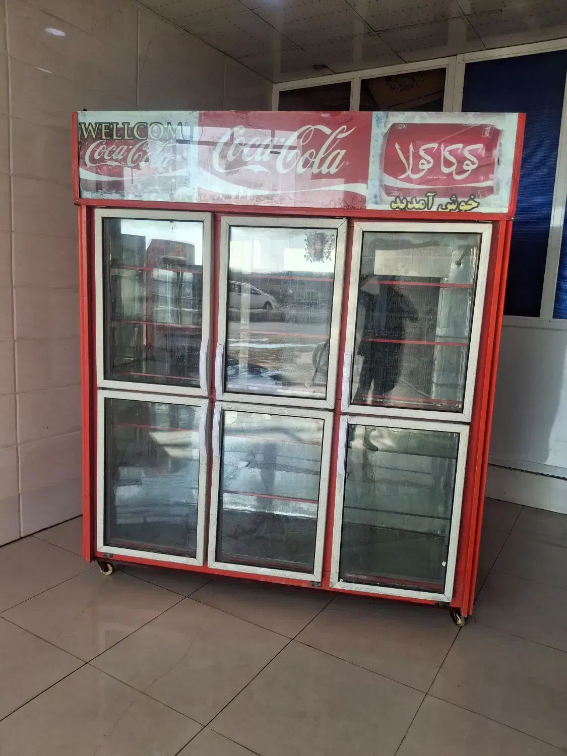 یخچال ویترینی ۶دره|فروشگاه و مغازه|کارون, |دیوار