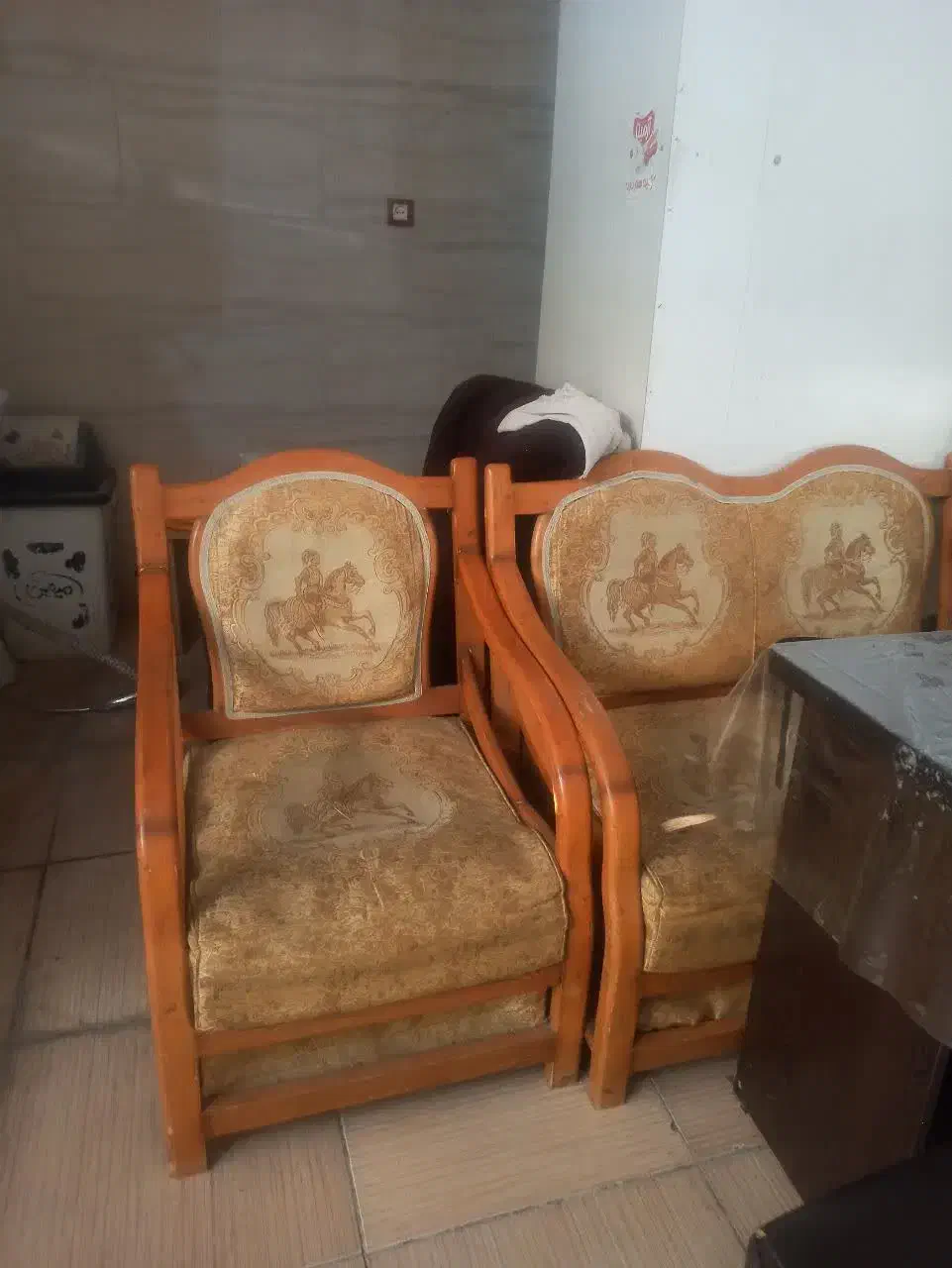 مبل تمام چوب راش|مبلمان خانگی و میز عسلی|خرم‌آباد, |دیوار