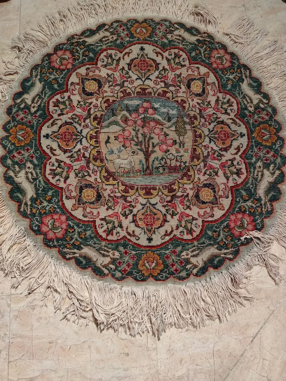 فرش دایره دستباف تبریز|فرش|تهران, تهرانپارس غربی|دیوار