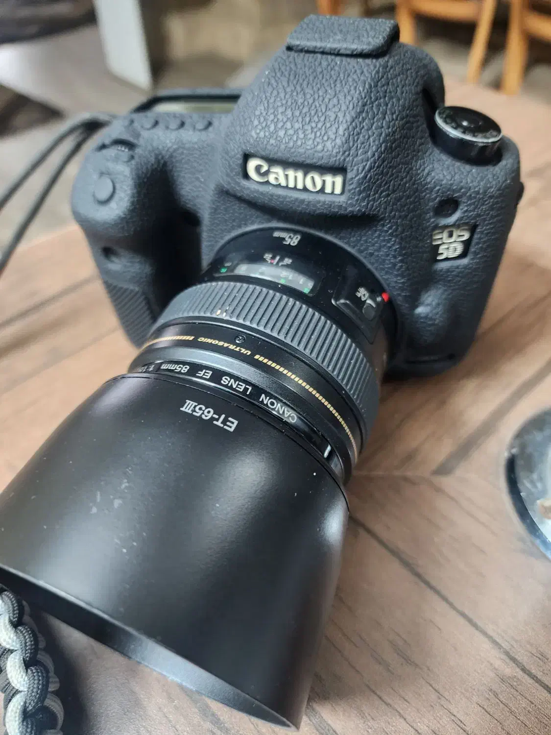 دوربین کنون مدل 5d.... مارک۳|دوربین عکاسی و فیلم‌برداری|قم, نخودی|دیوار