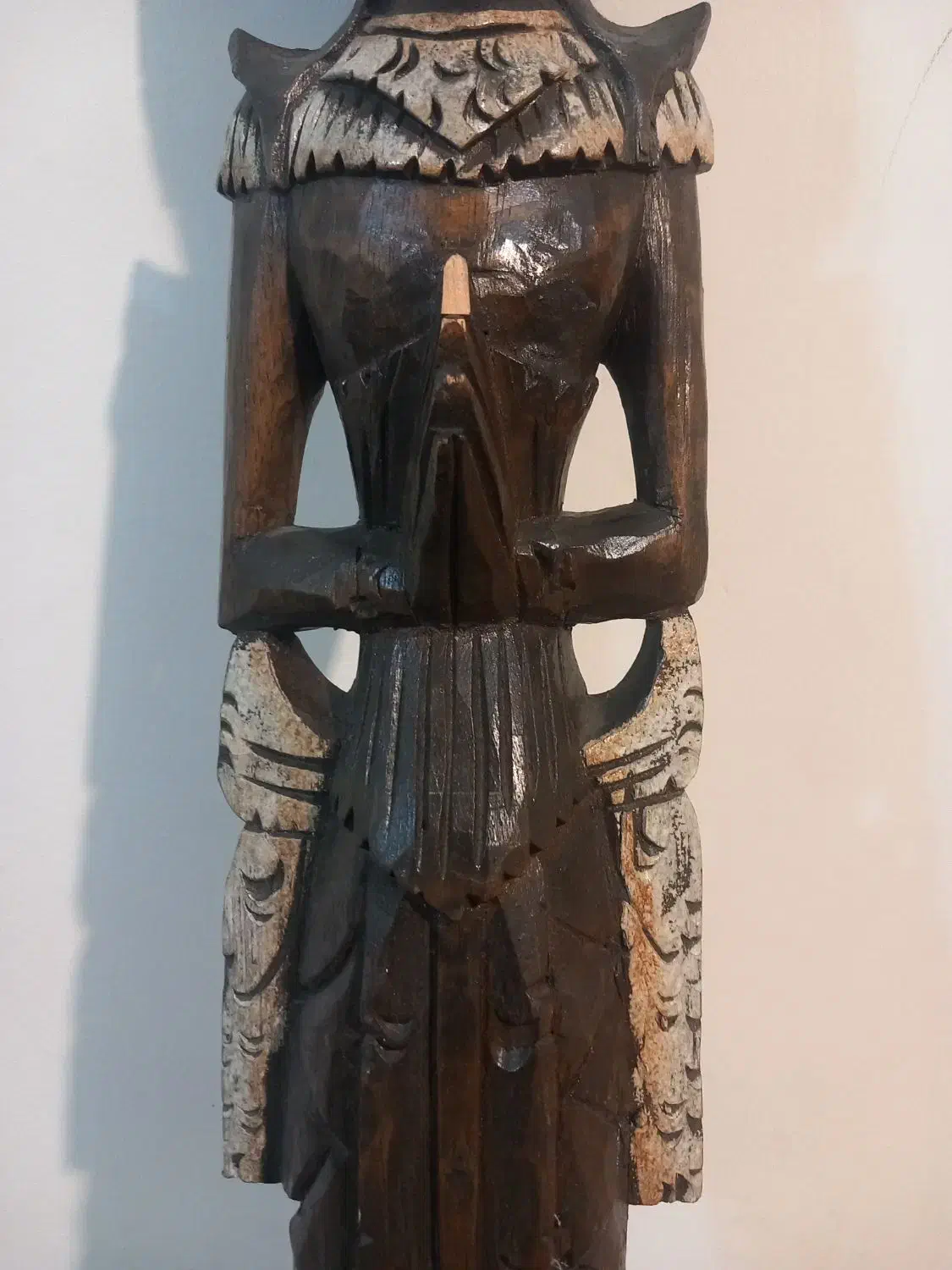 مجسمه چوبی دست ساز|مجسمه، تندیس، ماکت|گرگان, |دیوار