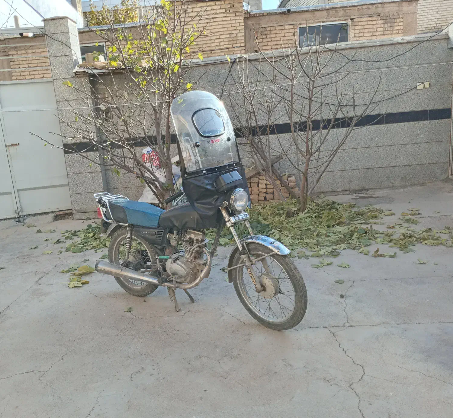 متور سکلت تازه تعمیر به شرط،پلاک قدیم|موتورسیکلت|خانمیرزا, |دیوار