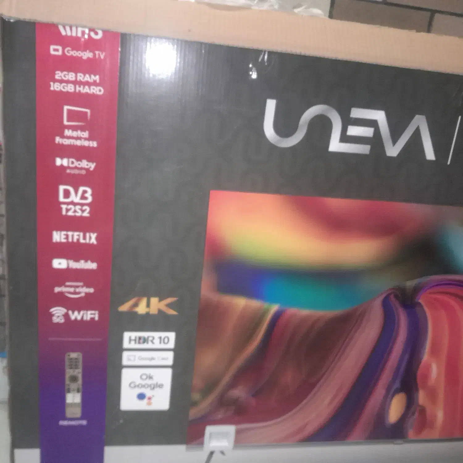 کارتون تلویزیون یونیوا۶۵اینچ|تلویزیون و پروژکتور|بندرعباس, |دیوار