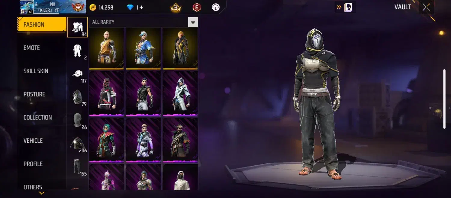 اکانت فری فایر 5 ساله|کنسول، بازی ویدئویی و آنلاین|سیلوانه, |دیوار