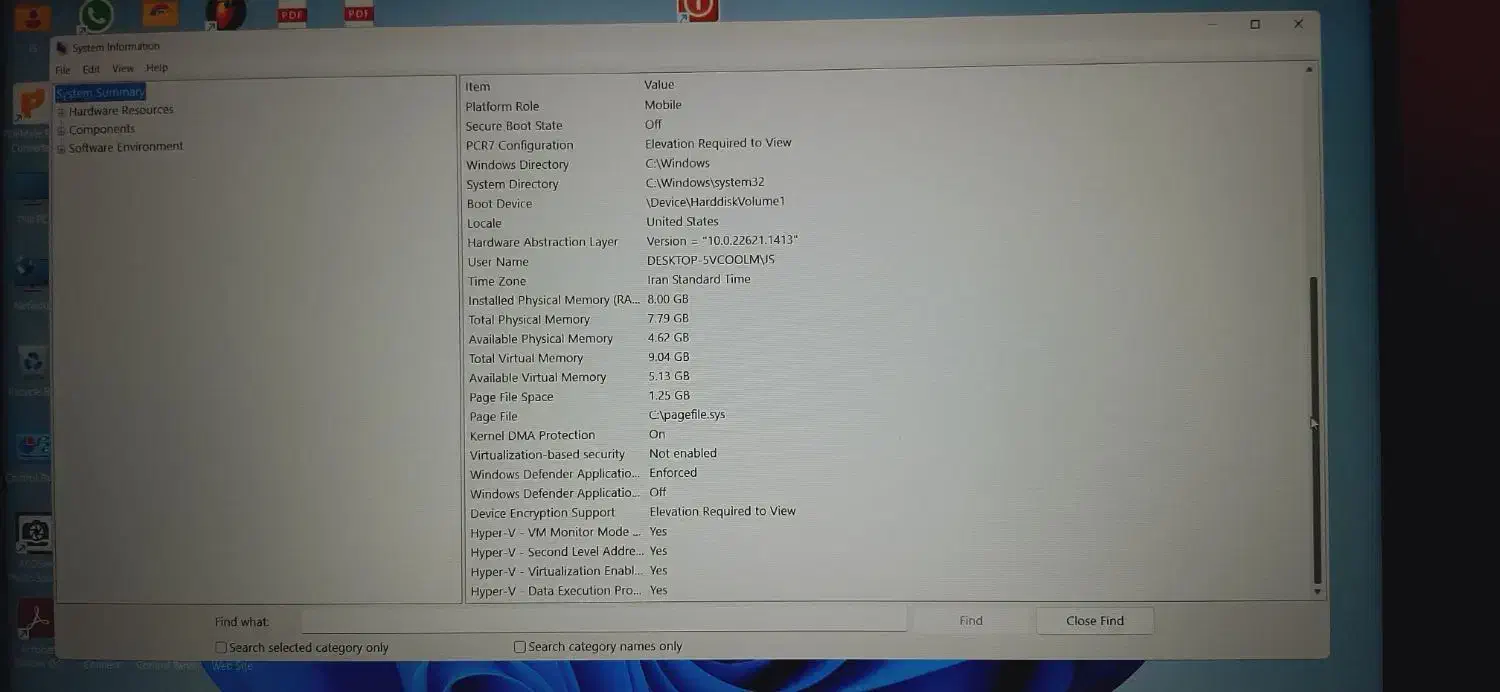 لپ تاپ Lenovo i5 1135 g7|رایانه همراه|ساری, |دیوار