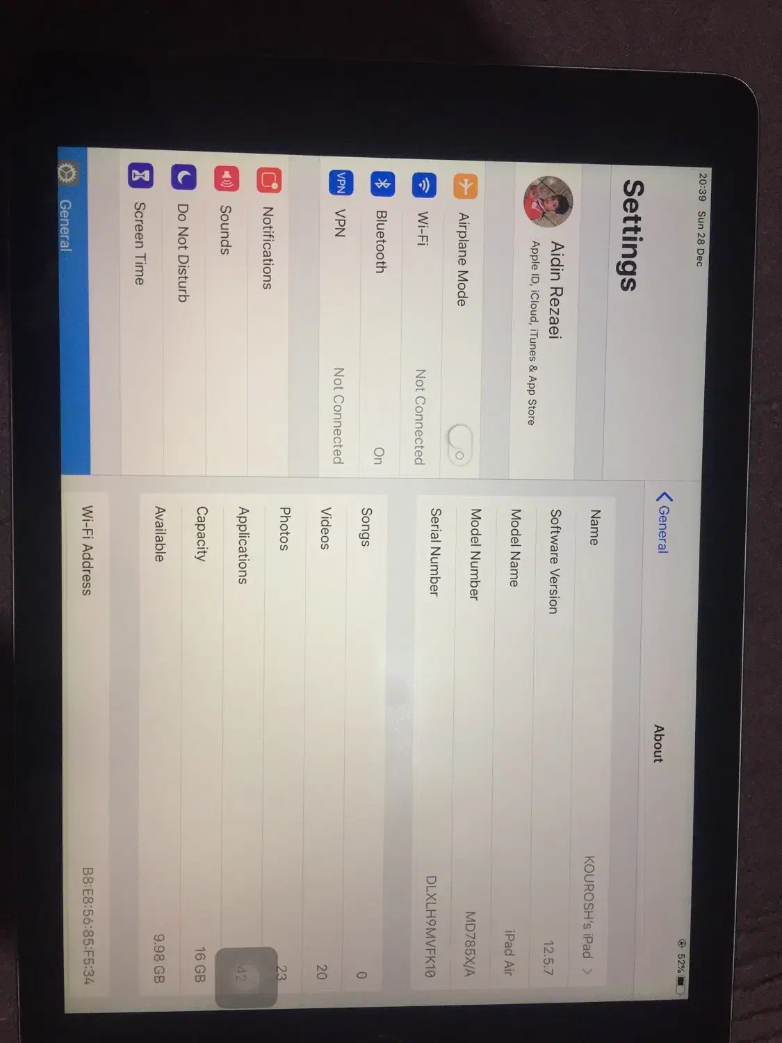آی‌پد|تبلت|اهواز, کیانپارس |دیوار