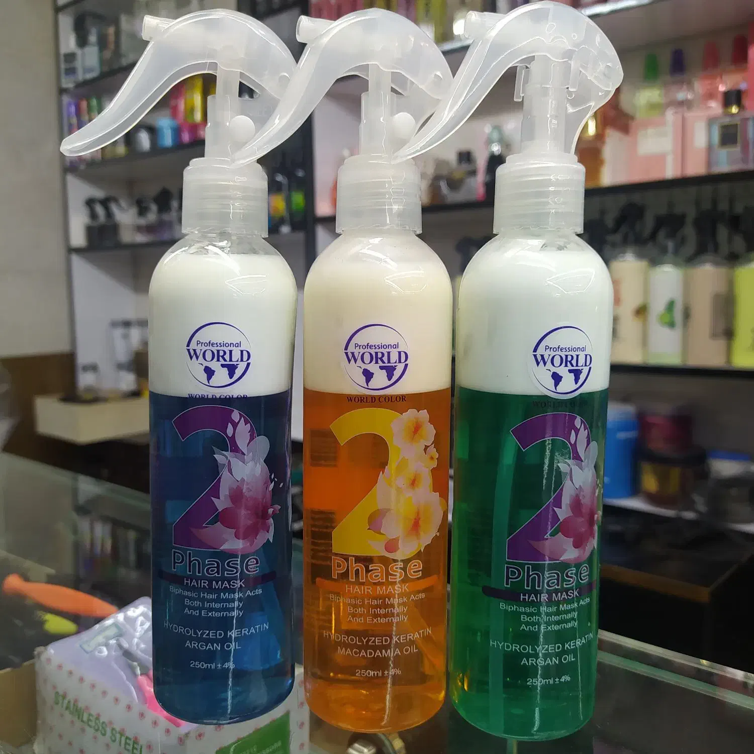 ۳ فاز مو کراتین دار.بدون سولفات (ارسال رایگان)|آرایشی، بهداشتی، درمانی|شاهین‌شهر, خانه کارگر|دیوار