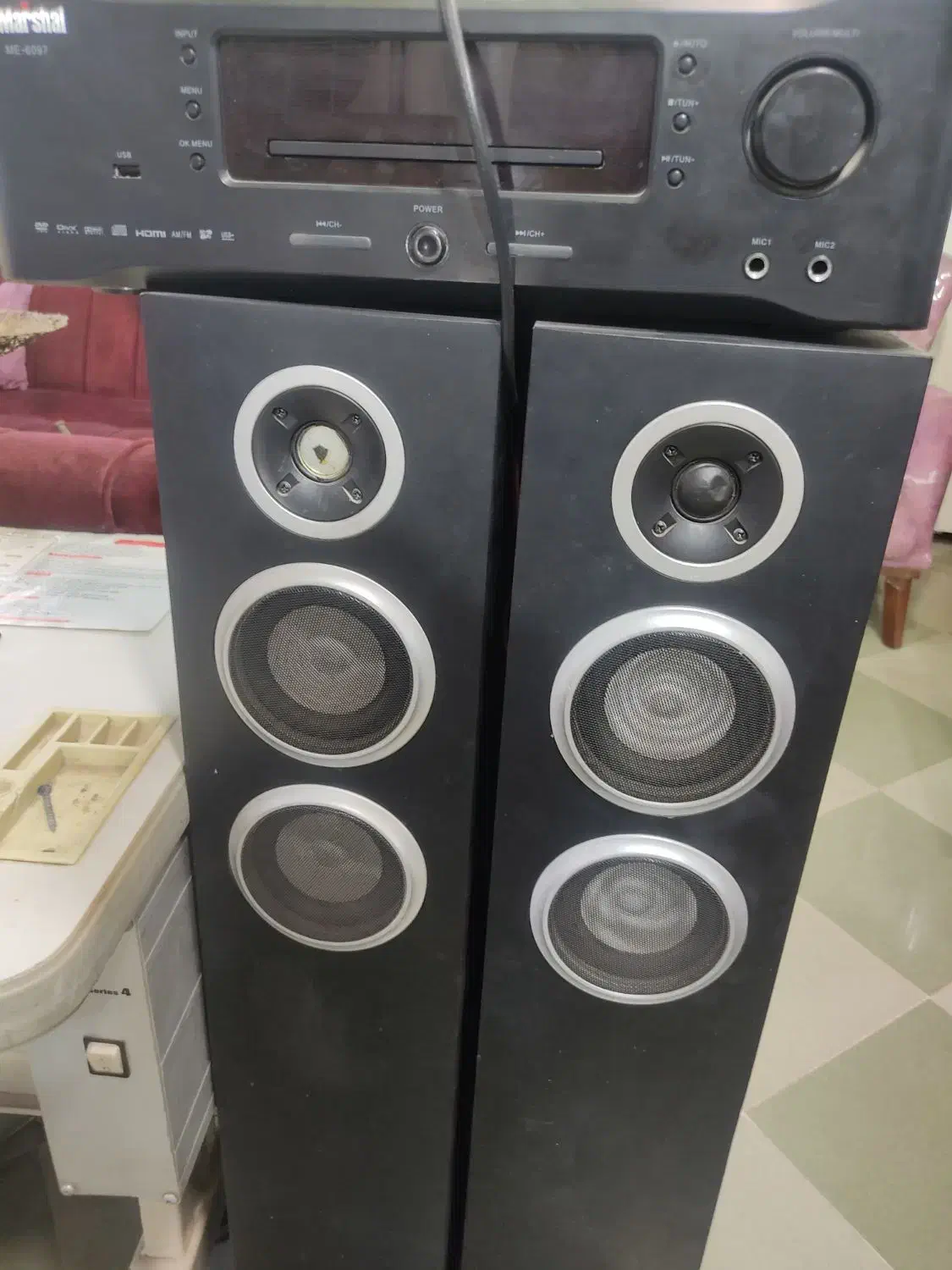 سینا خانواده باند بزرگ فلش خور|سیستم صوتی خانگی|رباطکریم, رباطکریم|دیوار