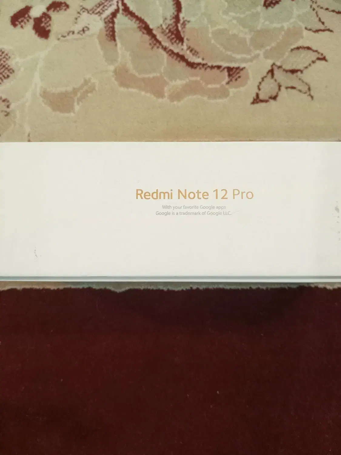 Note 12 pro 256 Gig  ram 8|موبایل|بهبهان, |دیوار