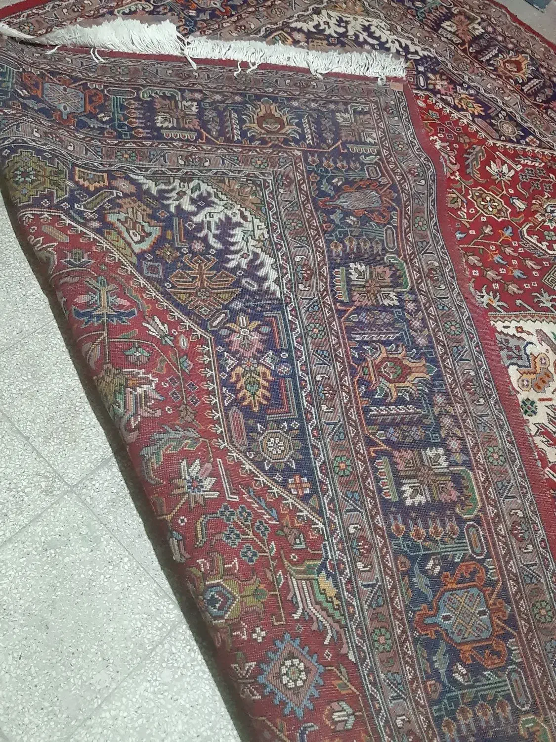 فرش ۱۲ متری دست بافت تبریز|فرش|تهران, جوادیه تهرانپارس|دیوار