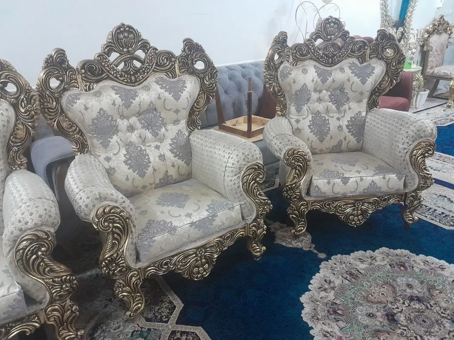 مبل تهران هفت نفره همراه میز|مبلمان خانگی و میز عسلی|تربت‌حیدریه, فتح المبین|دیوار