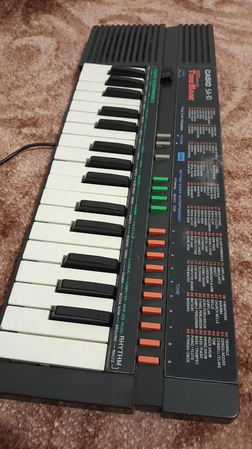 ارگ کاسیو اصل ژاپن|پیانو، کیبورد، آکاردئون|اراک, |دیوار