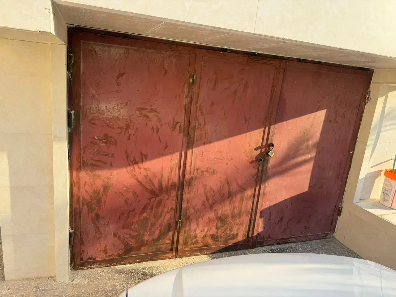 درب اهنی مناسب پارکینگ|مصالح و تجهیزات ساختمان|خورموج, |دیوار