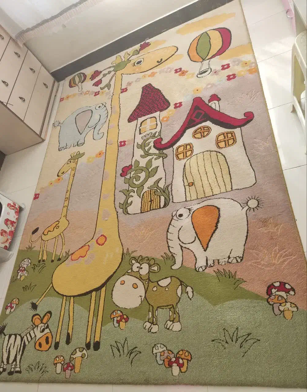 فرش بچه|فرش|خمینیشهر, |دیوار