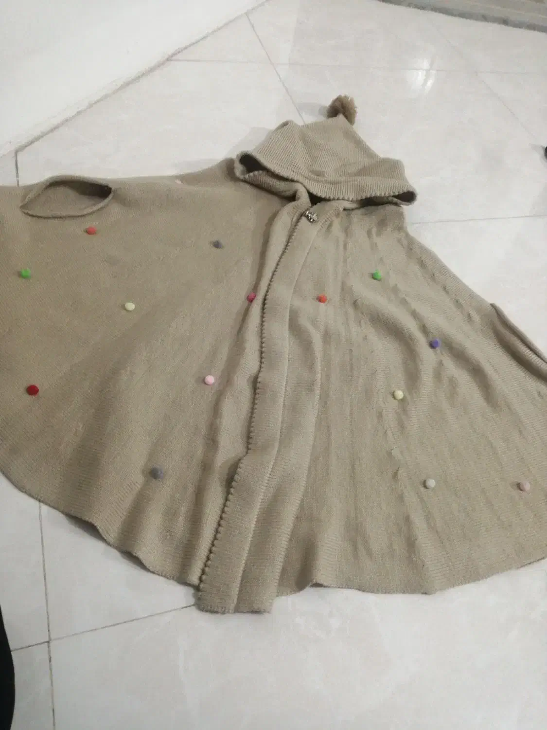 شنل بافت دخترانه|لباس|شیروان (خراسان), |دیوار