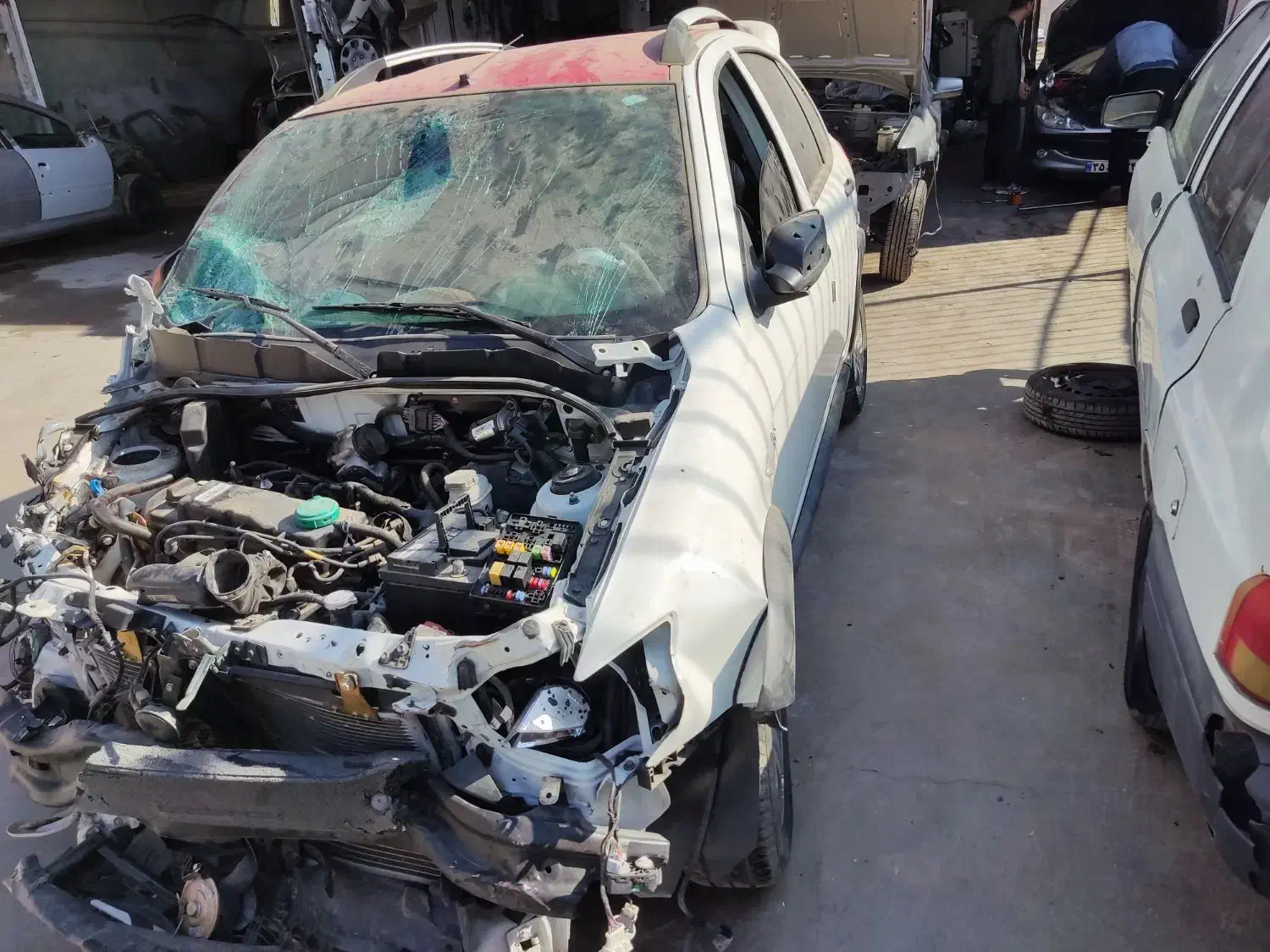 کوییک R مدل 1043 تصادفی|خودرو سواری و وانت|تهران, شهرک آپادانا|دیوار