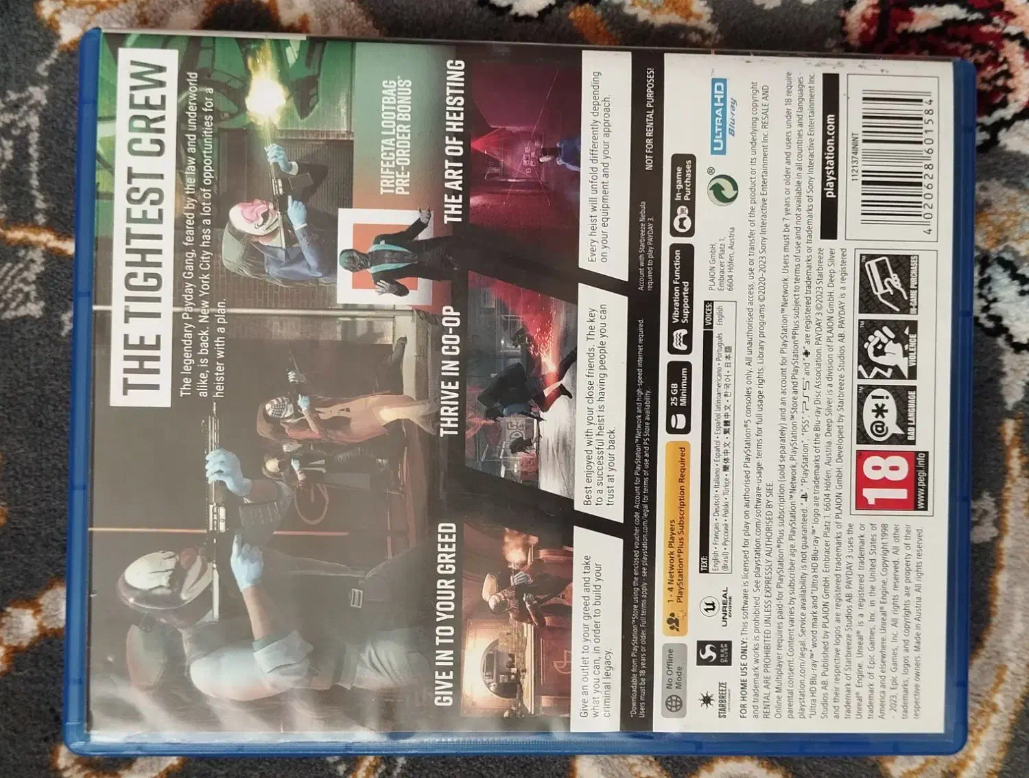 دیسک بازی payday 3|کنسول، بازی ویدئویی و آنلاین|نظرآباد, رسالت|دیوار