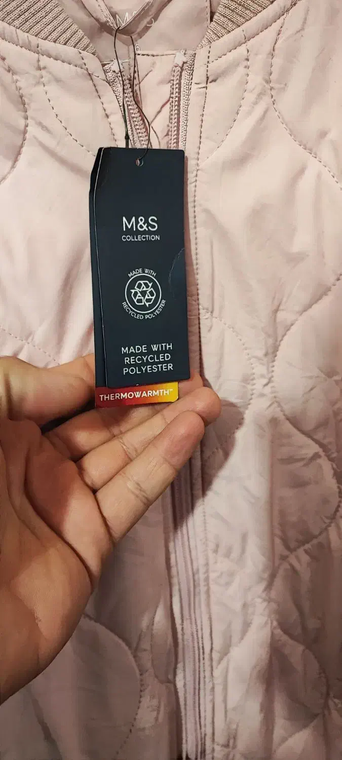 کاپشن پر زنانه آکبند برند m&s|لباس|نورآباد, |دیوار