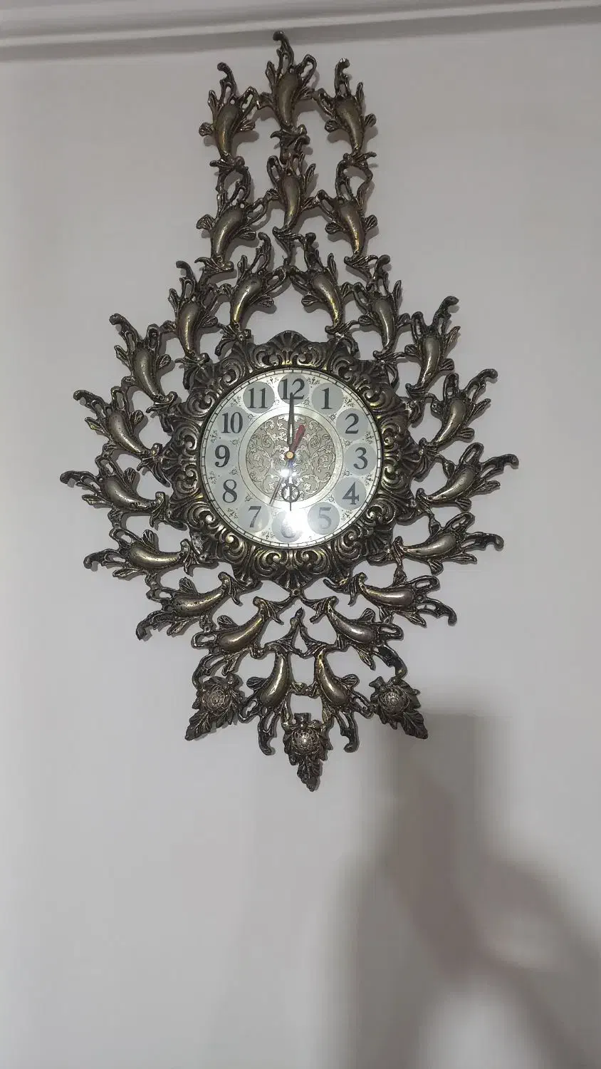 ساعت برنز|ساعت دیواری و تزئینی|نقده, |دیوار