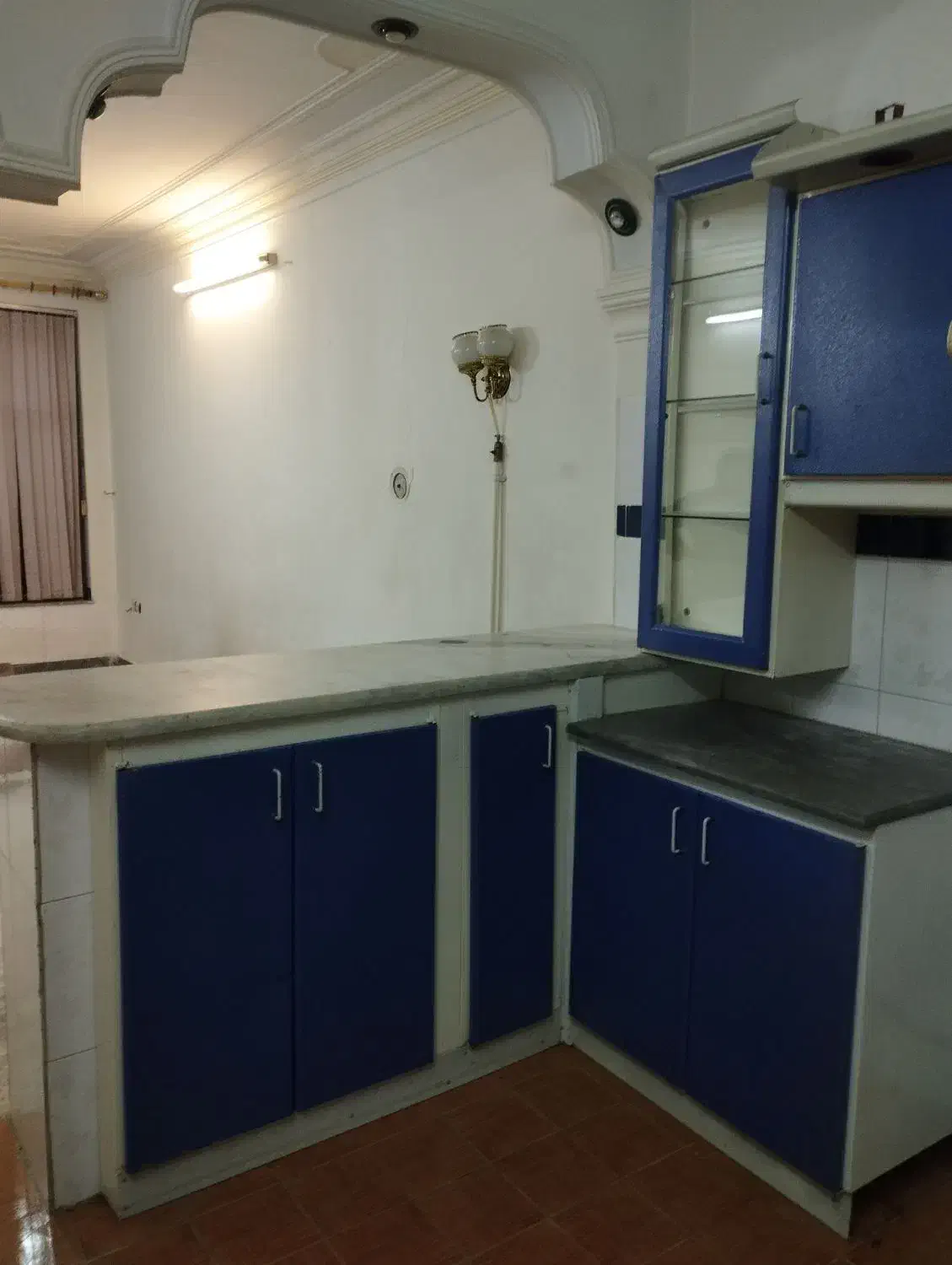 کابینت آشپزخانه فلزی شرکتی با سینک وشیر وهود|مصالح و تجهیزات ساختمان|اردبیل, |دیوار