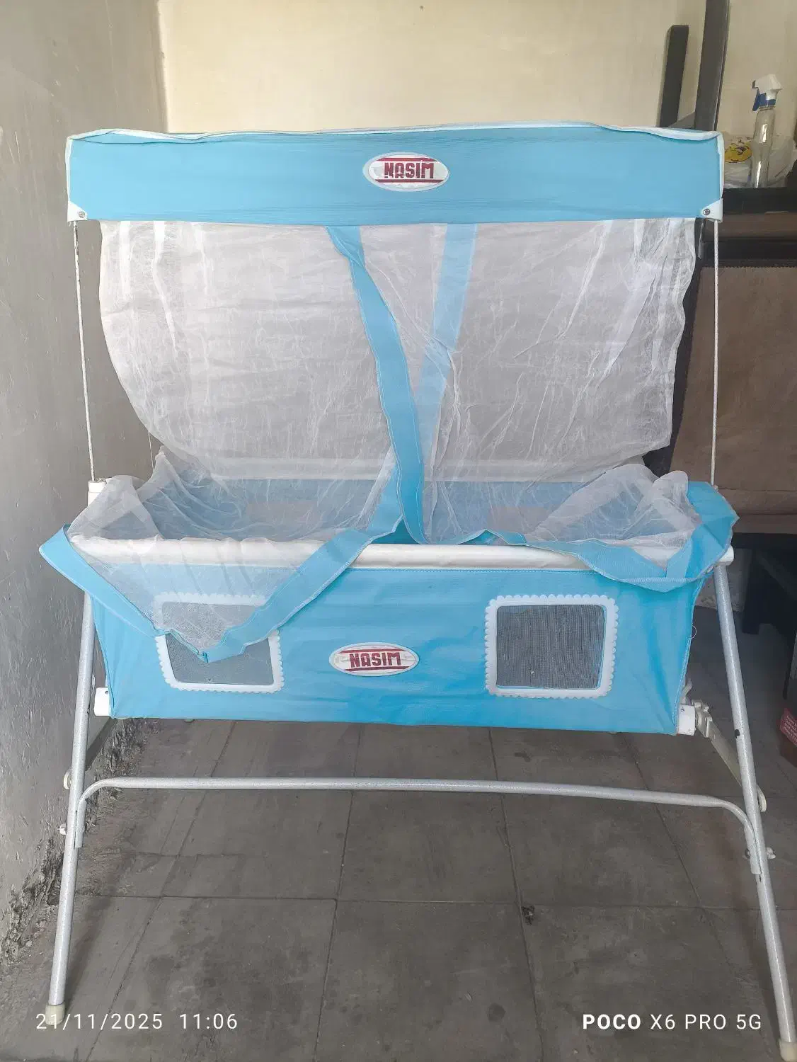 گهواره تاشو|اسباب و اثاث بچه|فسا, |دیوار