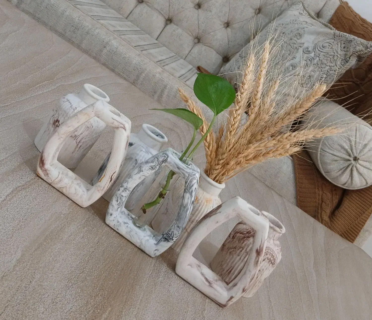 گلجا های خوشگل سنگی مناسب دکوری|مجسمه، تندیس، ماکت|سورک, |دیوار