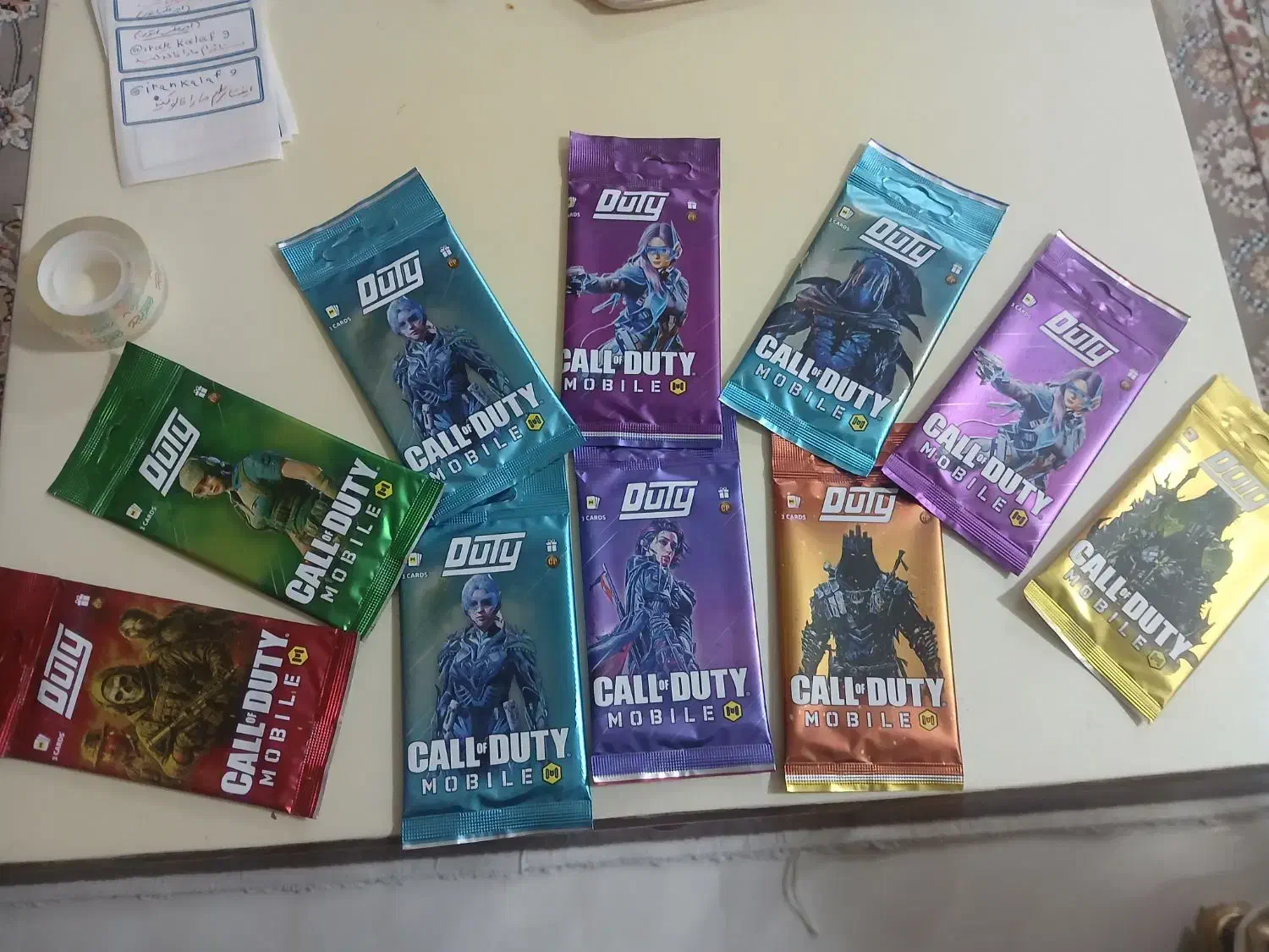 کارت های کالاف|کنسول، بازی ویدئویی و آنلاین|دورود, |دیوار