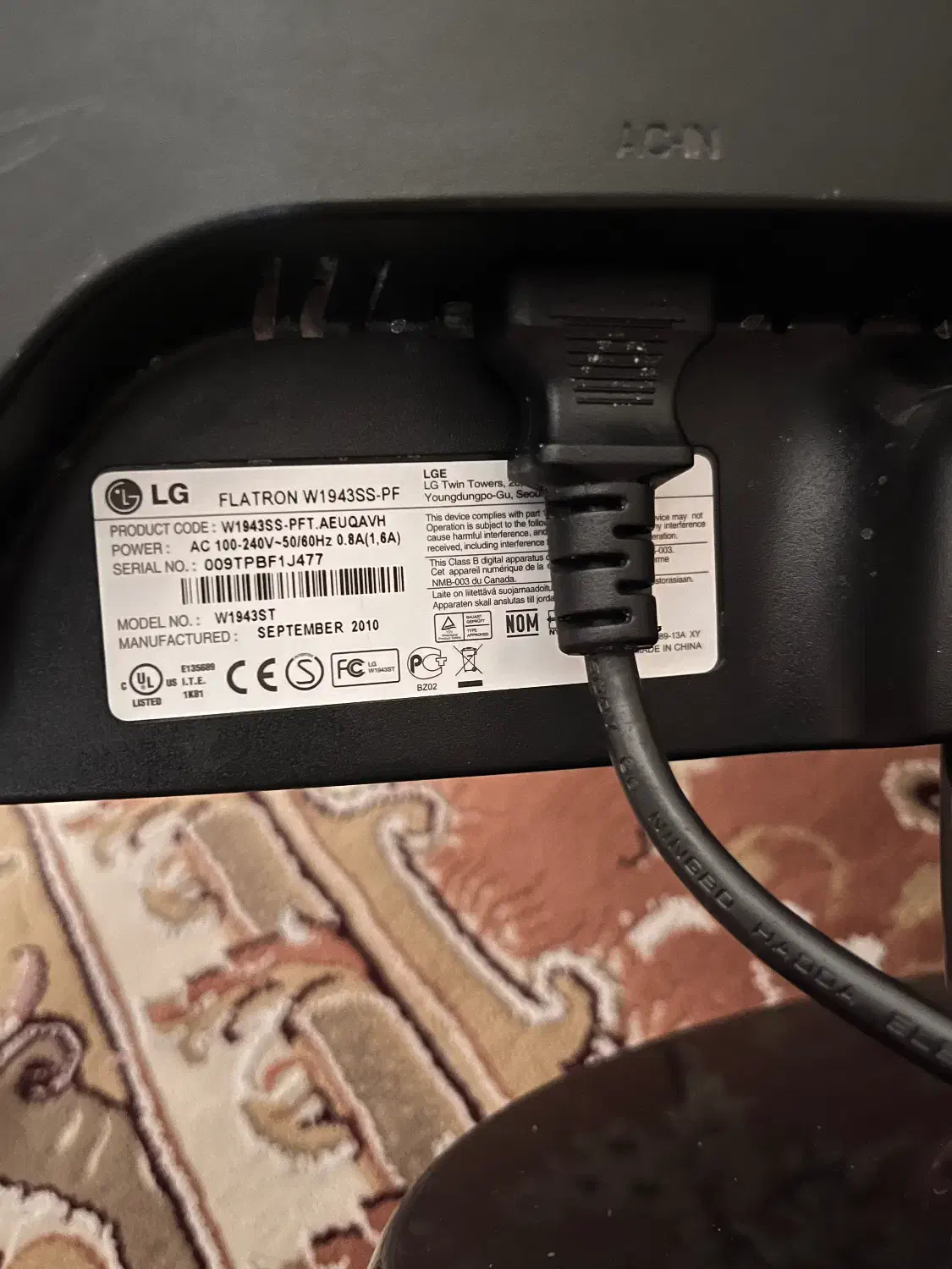 مانیتور LG|قطعات و لوازم جانبی رایانه|شیراز, شهرک والفجر|دیوار