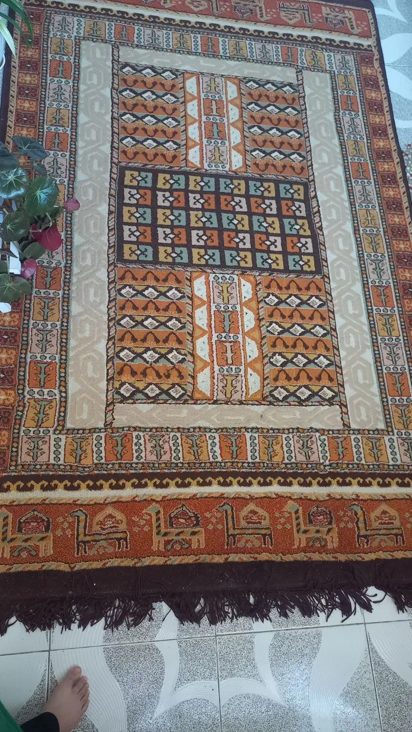 گلیم فرش|گلیم، جاجیم، گبه|تویسرکان, |دیوار