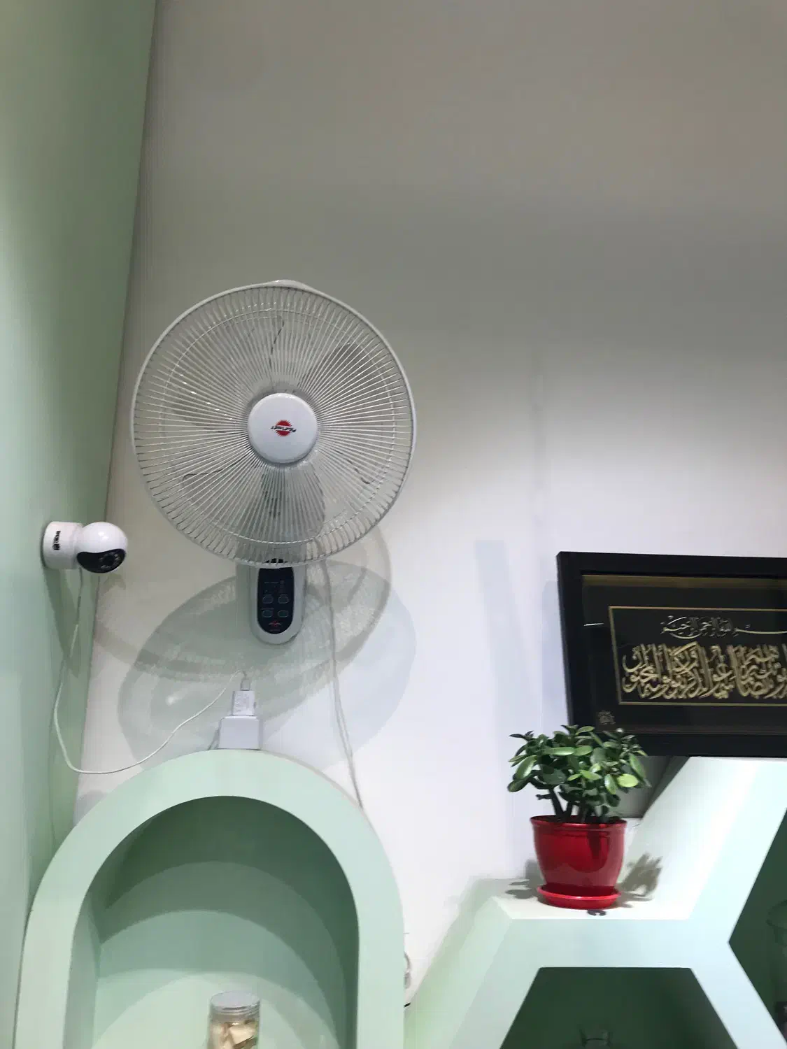 پنکه دیواری پارس خزر|پنکه و تصفیهکنندهٔ هوا|تهران, علم و صنعت|دیوار