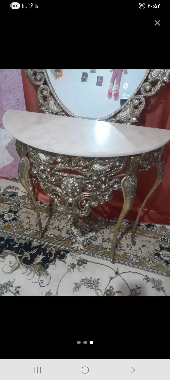 اینه کنسول|بوفه، ویترین، کنسول|علی‌آباد کتول, |دیوار