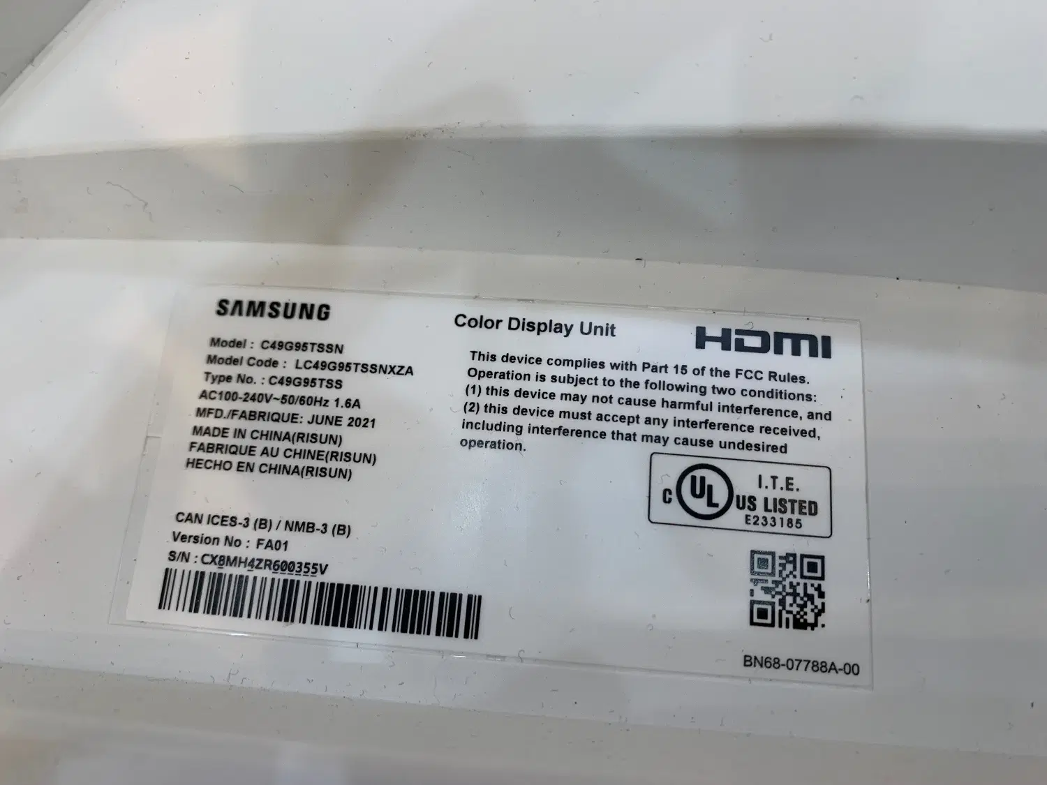 مانیتور SAMSUNG ODYSSEY G9 49 inch|قطعات و لوازم جانبی رایانه|اصفهان, خرم|دیوار