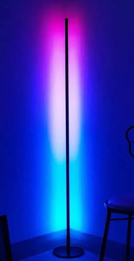 آباژور خطی ایستاده رنگی|چراغ خواب و آباژور|اصفهان, حسین‌آباد|دیوار