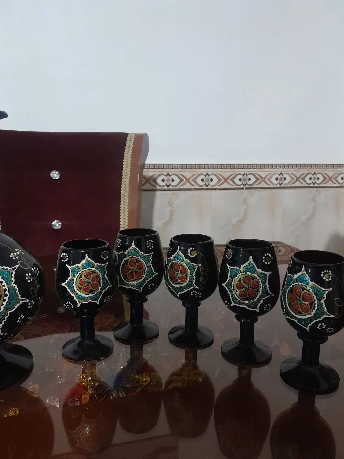 ظروف دکوری|صنایع دستی و سایر لوازم تزئینی|نسیم‌شهر, |دیوار