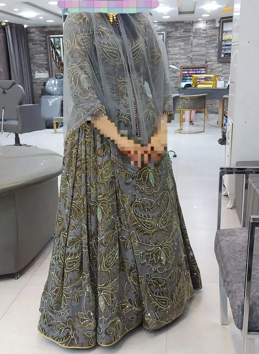 لباس محلی نونو با دوخت بسیار تمیز|لباس|یاسوج, |دیوار