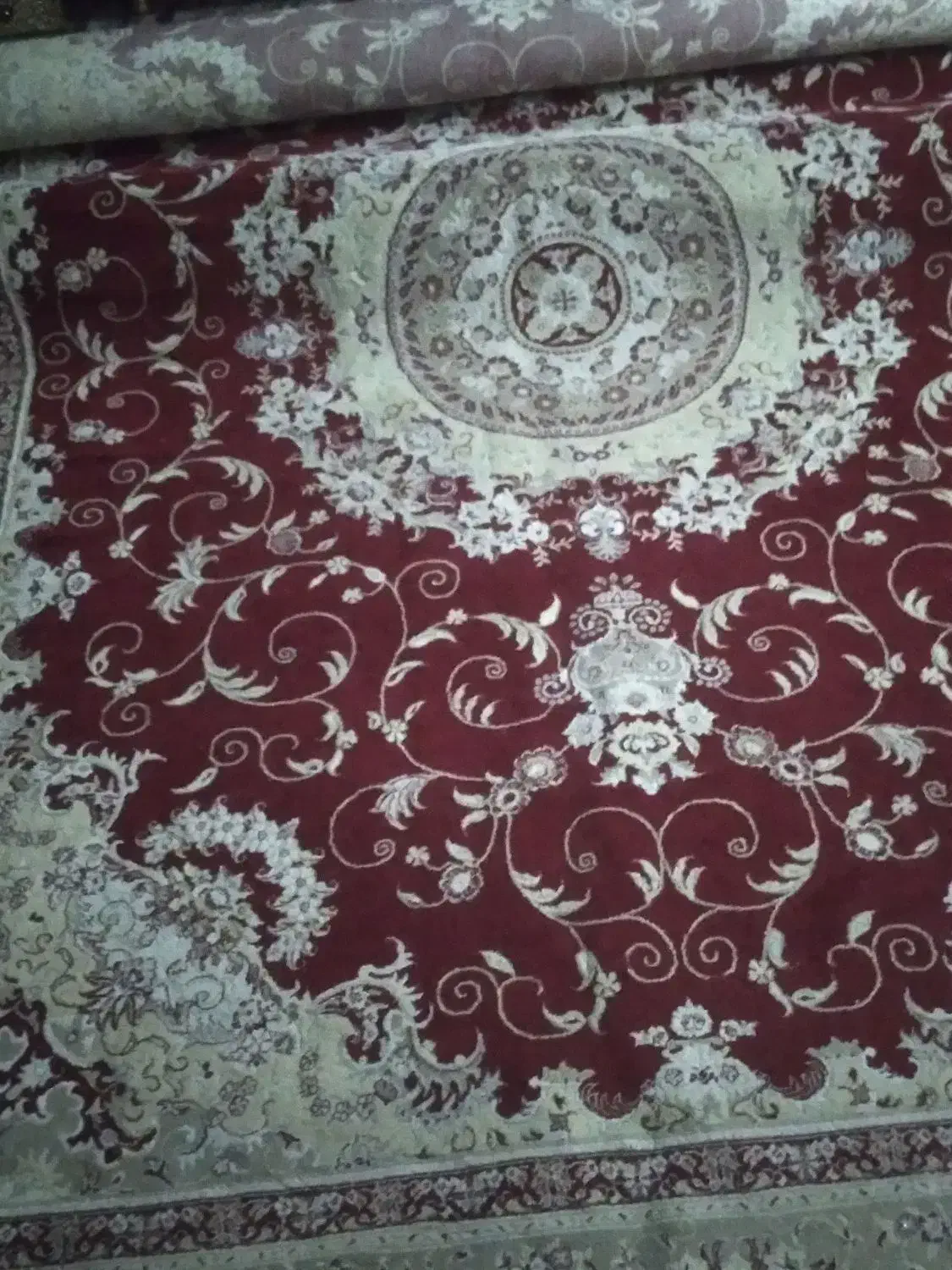 ۱۲متری جفت تمام نخ اصلی کاملاسالم بدون عیب و ایراد|فرش|رباطکریم, نصیرشهر|دیوار