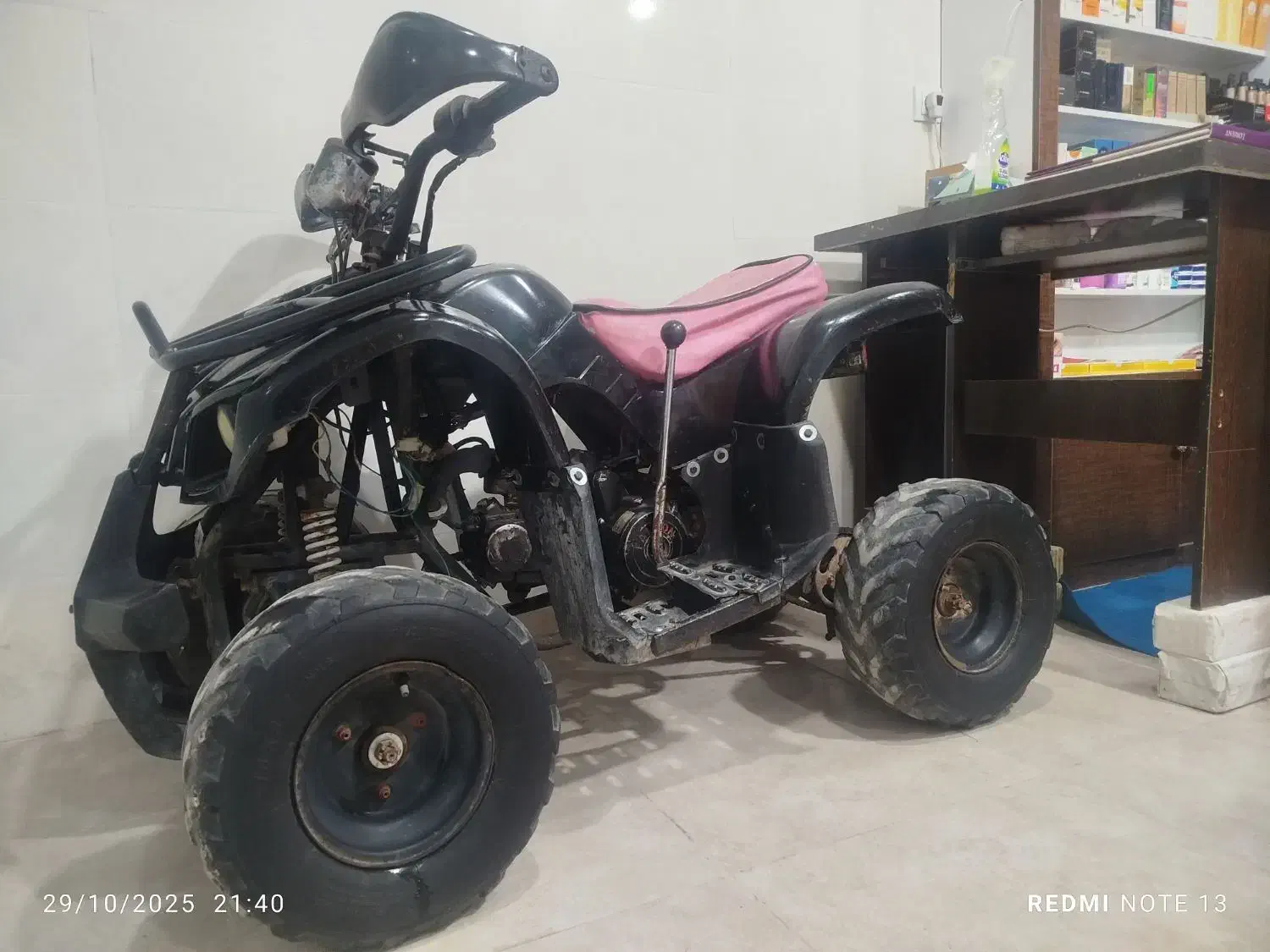 موتور چهار چرخ 125Cc|موتورسیکلت|زرین دشت (فارس), |دیوار