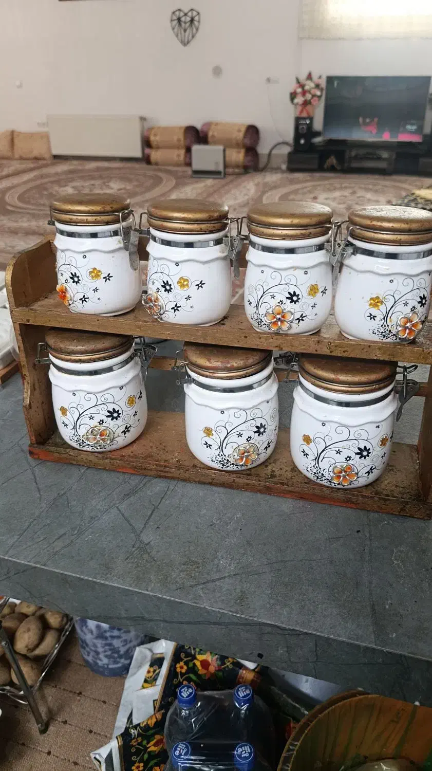 جا ادویه سالم سالم سرامیکی|ظروف نگهدارنده، پلاستیکی، یک‌بارمصرف|زاهدان, |دیوار