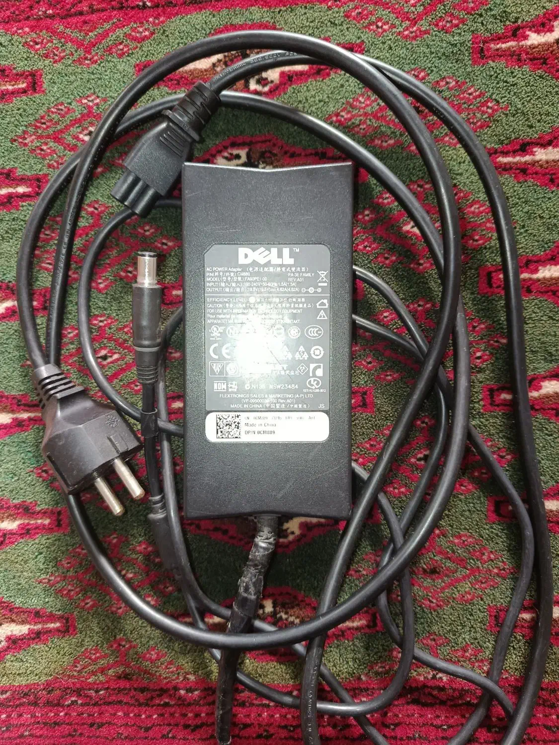 شارژر لپ‌تاپ دل|قطعات و لوازم جانبی رایانه|بجنورد, |دیوار