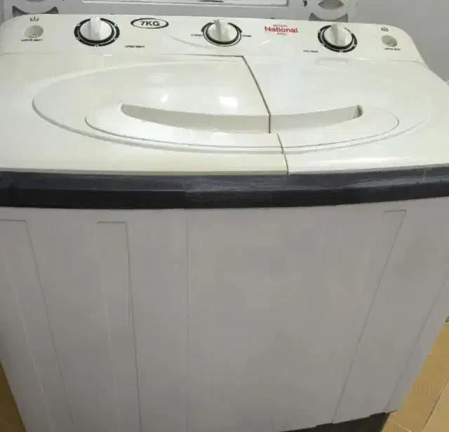 لباسشویی دوقلو ۷کیلو اینتر نشنال انیل|ماشین لباسشویی و خشککن لباس|محمدشهر, همایون ویلا|دیوار