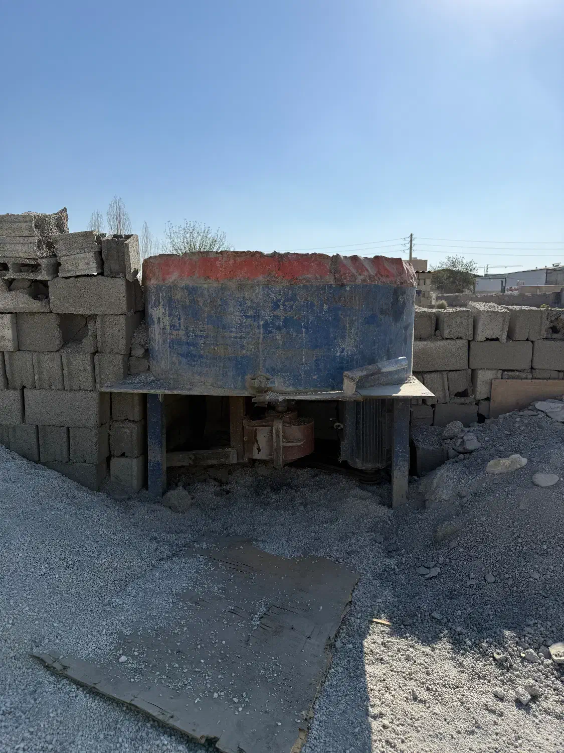 دستگاه بلوک زنی و میکسر|ماشینآلات صنعتی|قدس, هفت جوی|دیوار