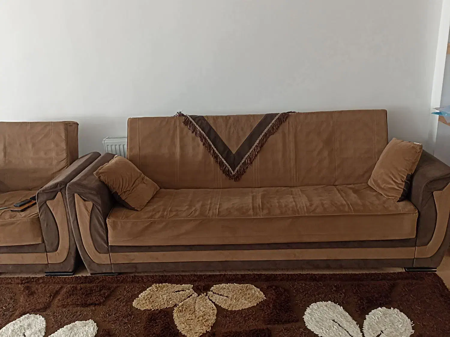 مبل هشت نفره سایز بزرگ|مبلمان خانگی و میز عسلی|قروه, |دیوار